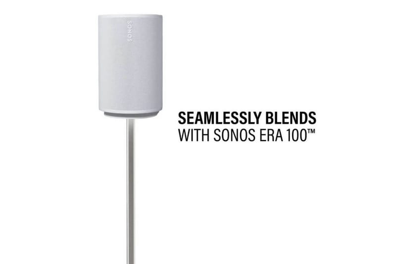 Gulvstativ Sanus for Sonos ERA 100 - Hvit - Møbler - Mediamøbel & tv møbel - Mediestativ & veggfeste