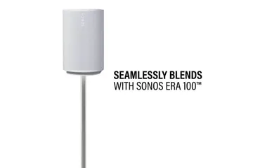 Gulvstativ Sanus for Sonos ERA 100 - Hvit - Møbler - Mediamøbel & tv møbel - Mediestativ & veggfeste