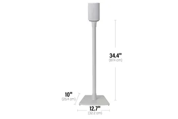 Gulvstativ Sanus for Sonos ERA 100 - Hvit - Møbler - Mediamøbel & tv møbel - Mediestativ & veggfeste