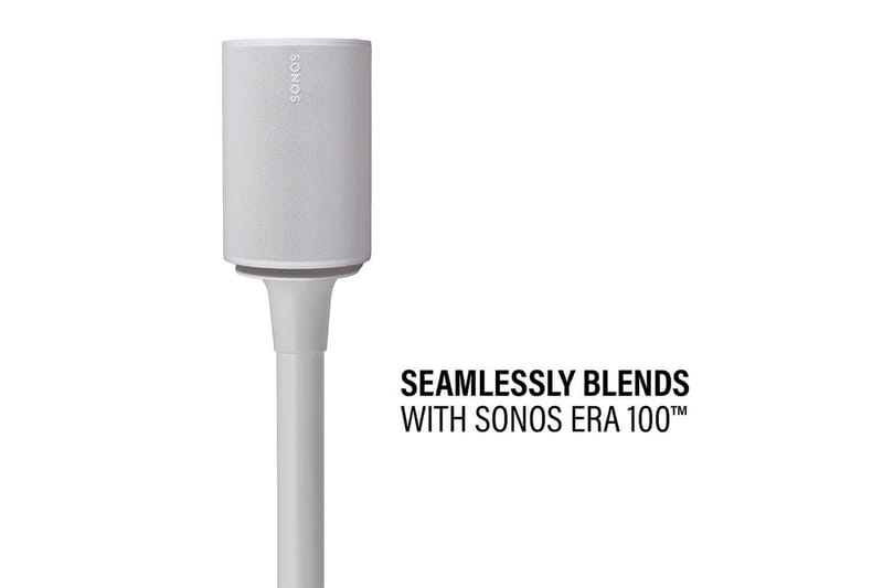 Gulvstativ Sanus for Sonos ERA 100 - Hvit - Møbler - Mediamøbel & tv møbel - Mediestativ & veggfeste