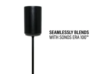 Gulvstativ Sanus for Sonos ERA 100 - Svart - Møbler - Mediamøbel & tv møbel - Mediestativ & veggfeste