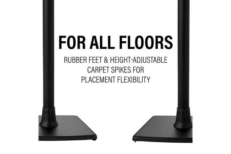 Gulvstativ Sanus for Sonos ERA 100 - Svart - Møbler - Mediamøbel & tv møbel - Mediestativ & veggfeste