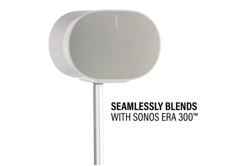Gulvstativ Sanus for Sonos ERA 300 2 deler Hvit, Justerbart stativ - Hvit, Justerbart stativ - Møbler - Mediamøbel & tv møbel - Mediestativ & veggfeste