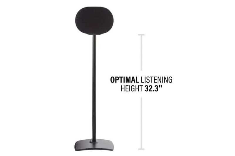 Gulvstativ Sanus for Sonos ERA 300 2 Deler - Svart - Møbler - Mediamøbel & tv møbel - Mediestativ & veggfeste