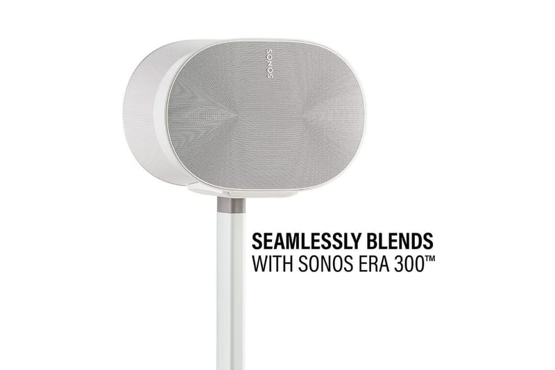 Gulvstativ Sanus for Sonos ERA 300 Hvit, Fast stativ - Hvit, Fast stativ - Møbler - Mediamøbel & tv møbel - Mediestativ & veggfeste