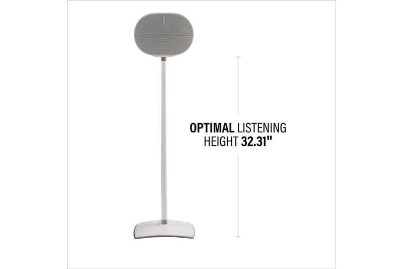 Gulvstativ Sanus for Sonos ERA 300 - Hvit - Møbler - Mediamøbel & tv møbel - Mediestativ & veggfeste