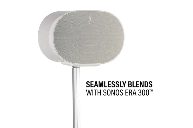 Gulvstativ Sanus for Sonos ERA 300 - Hvit - Møbler - Mediamøbel & tv møbel - Mediestativ & veggfeste