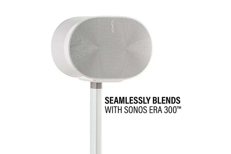 Gulvstativ Sanus for Sonos ERA 300 - Hvit - Møbler - Mediamøbel & tv møbel - Mediestativ & veggfeste