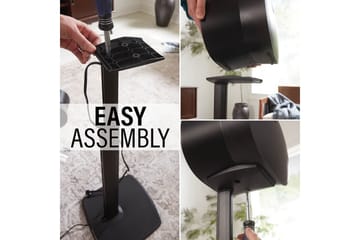 Gulvstativ Sanus for Sonos ERA 300 - Svart - Møbler - Mediamøbel & tv møbel - Mediestativ & veggfeste