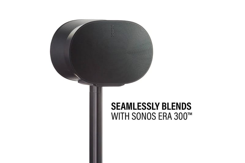 Gulvstativ Sanus for Sonos ERA 300 - Svart - Møbler - Mediamøbel & tv møbel - Mediestativ & veggfeste