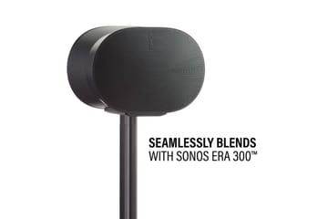 Gulvstativ Sanus for Sonos ERA 300 - Svart - Møbler - Mediamøbel & tv møbel - Mediestativ & veggfeste