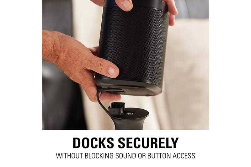 Gulvstativ Sanus for Sonos One SL Play:1 og Play:3 - Svart - Møbler - Mediamøbel & tv møbel - Mediestativ & veggfeste