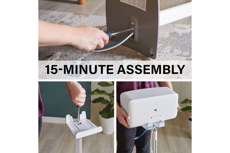 Gulvstativ Sanus for Sonos Play:5 - Hvit - Møbler - Mediamøbel & tv møbel - Mediestativ & veggfeste