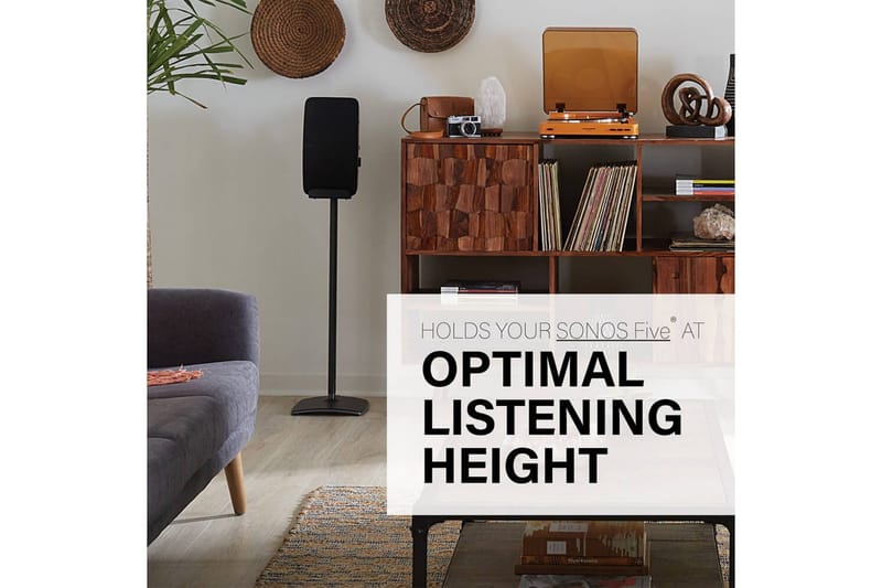 Gulvstativ Sanus for Sonos Play:5 - Svart - Møbler - Mediamøbel & tv møbel - Mediestativ & veggfeste