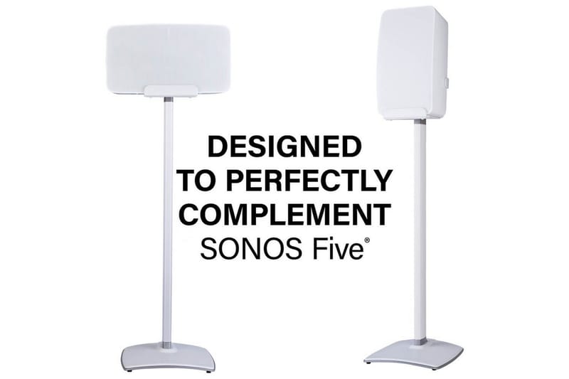Gulvstativ Sanus for Sonos Play:5 Hvit - Hvit - Møbler - Mediamøbel & tv møbel - Mediestativ & veggfeste