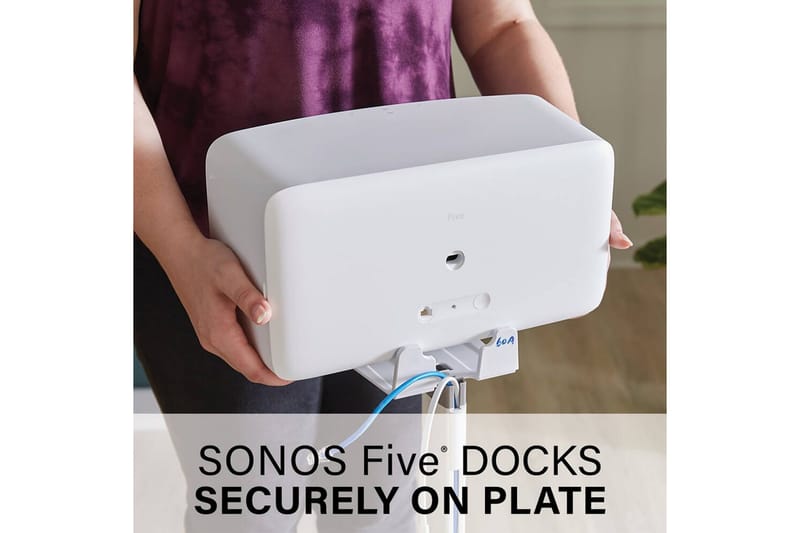Gulvstativ Sanus for Sonos Play:5 Hvit - Hvit - Møbler - Mediamøbel & tv møbel - Mediestativ & veggfeste