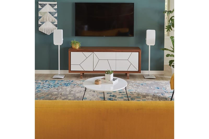 Gulvstativ Sanus for Sonos Play:5 Hvit - Hvit - Møbler - Mediamøbel & tv møbel - Mediestativ & veggfeste