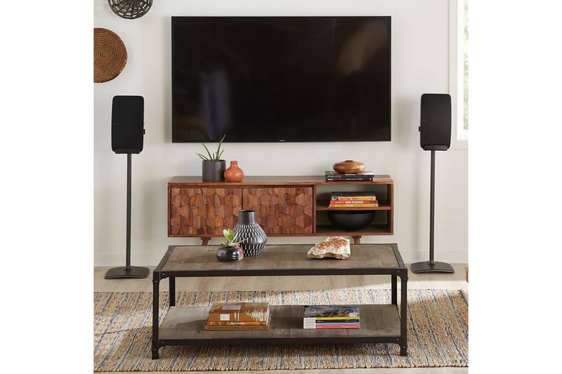 Gulvstativ Sanus for Sonos Play:5 Svart - Svart - Møbler - Mediamøbel & tv møbel - Mediestativ & veggfeste