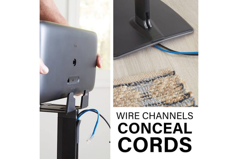 Gulvstativ Sanus for Sonos Play:5 - Svart - Møbler - Mediamøbel & tv møbel - Mediestativ & veggfeste