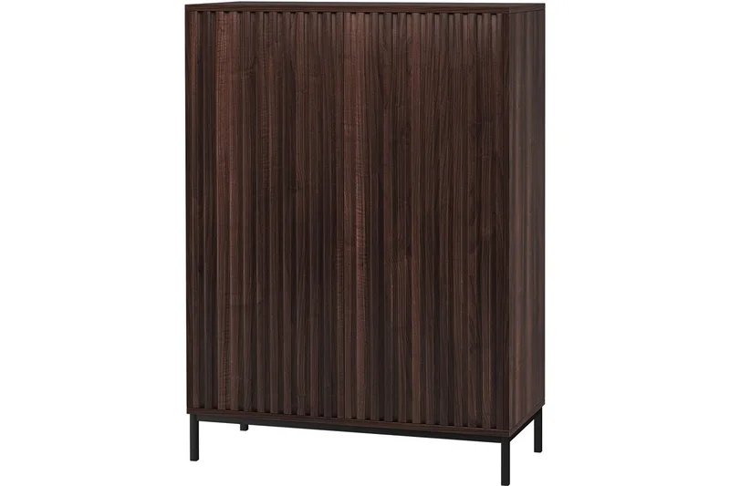 Høyskap Celine Brun - Brun - Oppbevaring - Skap - Oppbevaringsskap