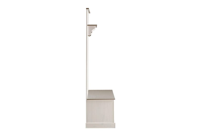Høyskap Toby Hvit, 185x90x45 cm - Hvit, 185x90x45 cm - Møbler - Mediamøbel & tv møbel - TV-skap