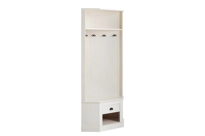 Høyskap Toby Hvit, 185x90x65 cm - Hvit, 185x90x65 cm - Møbler - Mediamøbel & tv møbel - TV-skap