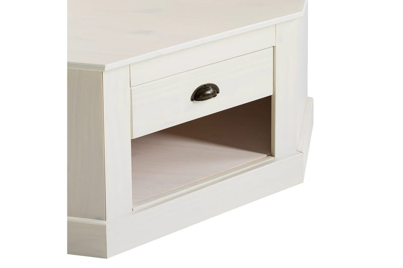 Høyskap Toby Hvit, 185x90x65 cm - Hvit, 185x90x65 cm - Møbler - Mediamøbel & tv møbel - TV-skap
