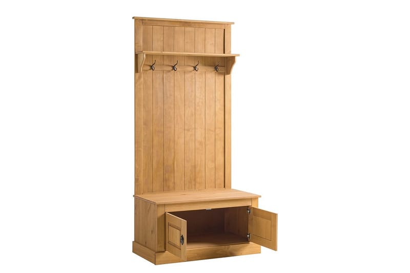 Høyskap Toby Natur, 185x90x45 cm - Natur, 185x90x45 cm - Møbler - Mediamøbel & tv møbel - TV-skap