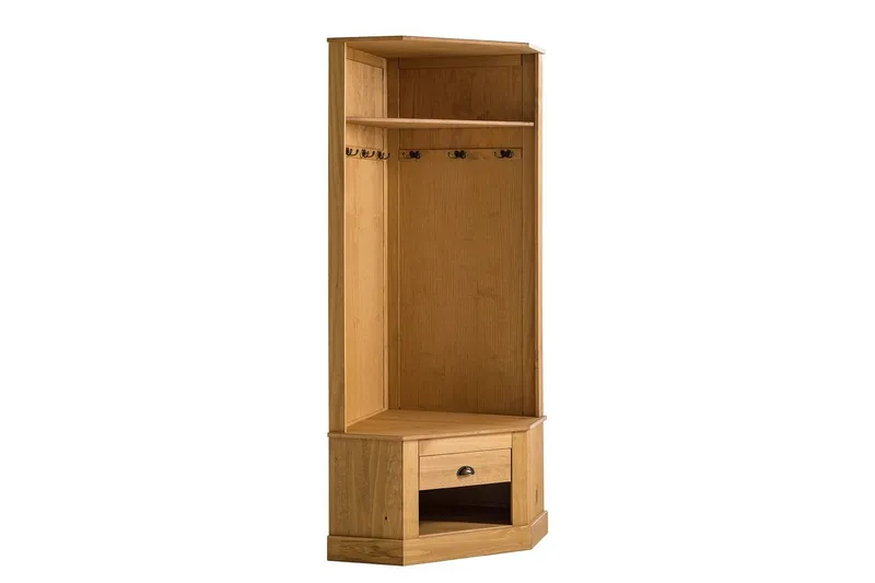 Høyskap Toby Natur, 185x90x65 cm, Natur, 185x90x65 cm