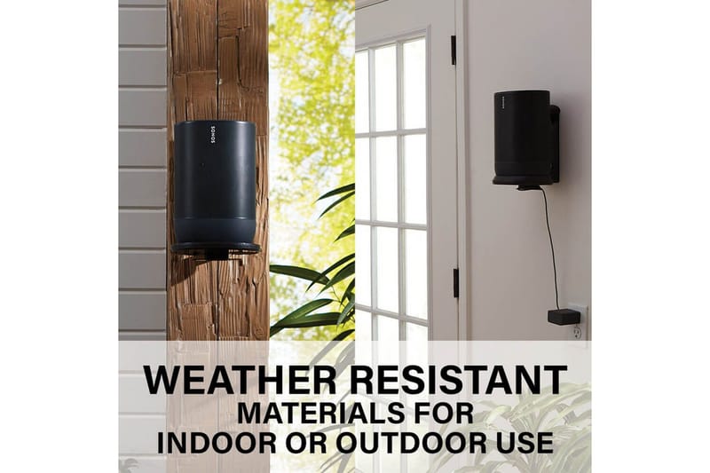 Høyttalerfeste Sanus for Sonos Move - Svart - Møbler - Mediamøbel & tv møbel - Mediestativ & veggfeste