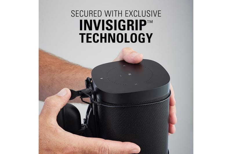 Høyttalerfeste Sanus for Sonos One SL Play:1 og Play:3 - Svart - Møbler - Mediamøbel & tv møbel - Mediestativ & veggfeste