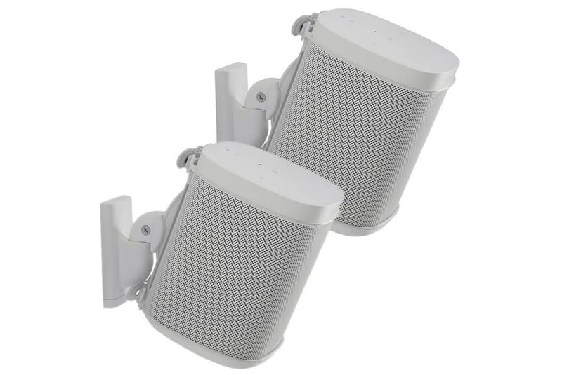 Høyttalerfeste Sanus for Sonos One SL Play:1 og Play:3 Hvit - Hvit - Møbler - Mediamøbel & tv møbel - Mediestativ & veggfeste