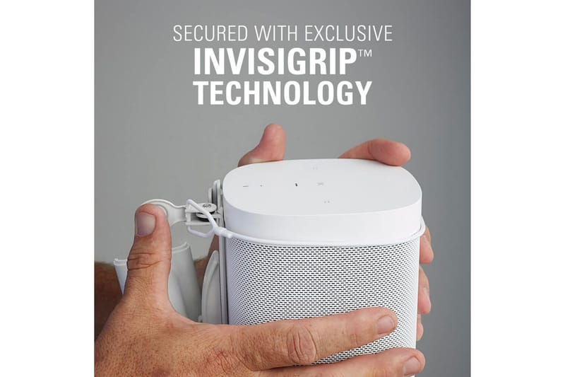 Høyttalerfeste Sanus for Sonos One SL Play:1 og Play:3 Hvit - Hvit - Møbler - Mediamøbel & tv møbel - Mediestativ & veggfeste