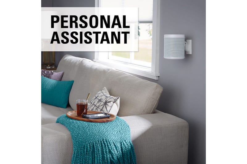 Høyttalerfeste Sanus for Sonos One SL Play:1 og Play:3 - Hvit - Møbler - Mediamøbel & tv møbel - Mediestativ & veggfeste