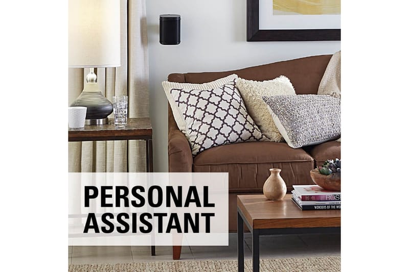 Høyttalerfeste Sanus for Sonos One SL Play:1 og Play:3 - Svart - Møbler - Mediamøbel & tv møbel - Mediestativ & veggfeste