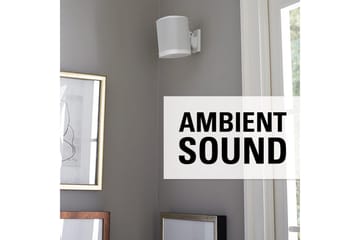 Høyttalerfeste Sanus for Sonos One SL Play:1 og Play:3 - Hvit - Møbler - Mediamøbel & tv møbel - Mediestativ & veggfeste