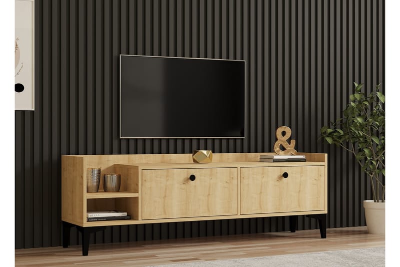 Han TV-benk 150 cm - Eik - Møbler - Mediamøbel & tv møbel - TV-benk & mediabenk