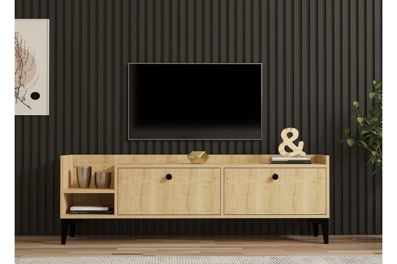 Han TV-benk 150 cm - Eik - Møbler - Mediamøbel & tv møbel - TV-benk & mediabenk