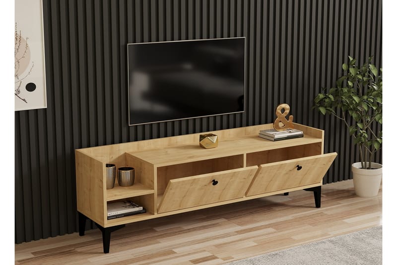 Han TV-benk 150 cm - Eik - Møbler - Mediamøbel & tv møbel - TV-benk & mediabenk