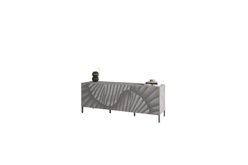 Hawell TV-benk 181 cm - Grå - Møbler - Mediamøbel & tv møbel - TV-benk & mediabenk