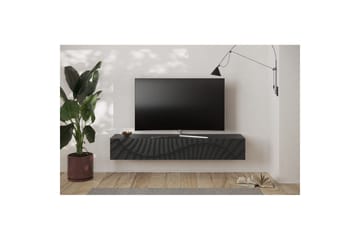Hawell Vegghengt TV-benk 180 cm - Mørk grå - Møbler - Mediamøbel & tv møbel - TV-benk & mediabenk