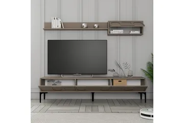 Hazim TV-benk 180 cm - Svart - Møbler - Mediamøbel & tv møbel - TV-benk & mediabenk