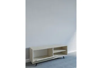 Hazle TV-benk 120 cm - Beige - Møbler - Mediamøbel & tv møbel - TV-benk & mediabenk