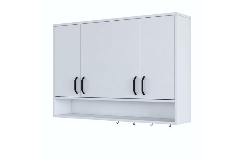 Heba TV-skap 120 cm, Hvit