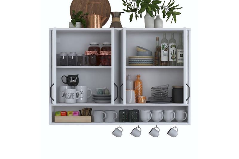 Heba TV-skap 120 cm - Hvit - Møbler - Mediamøbel & tv møbel - TV-skap