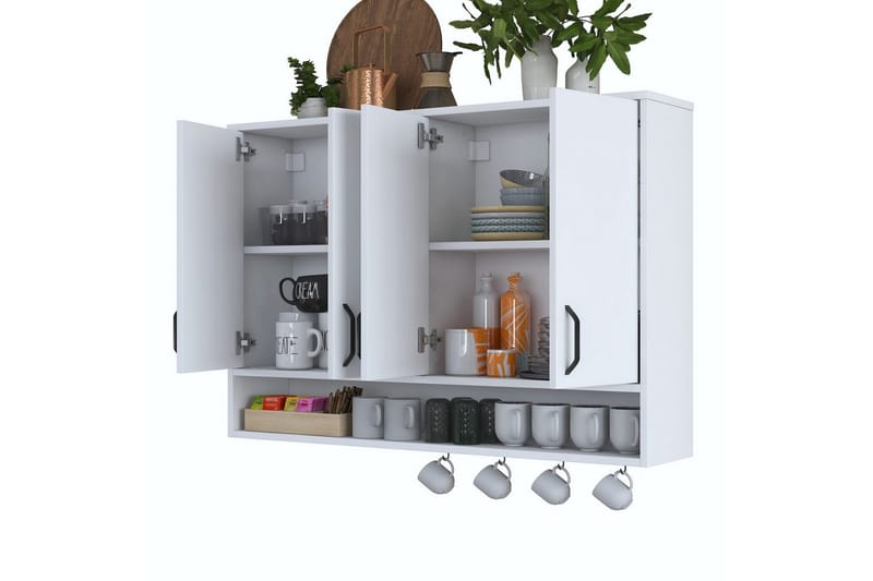 Heba TV-skap 120 cm - Hvit - Møbler - Mediamøbel & tv møbel - TV-skap