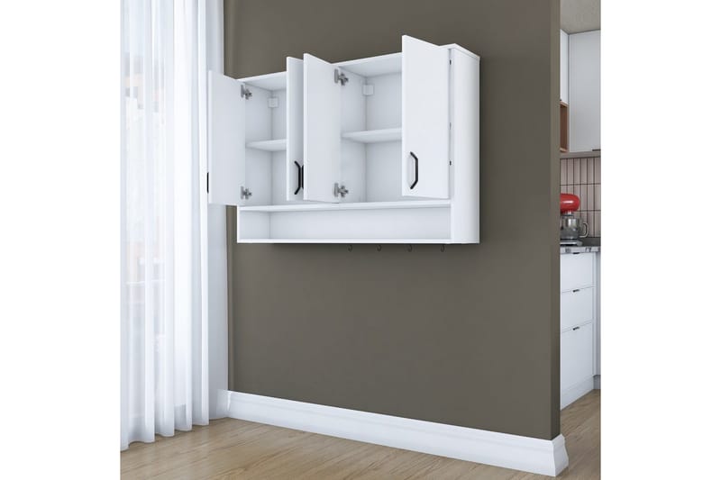 Heba TV-skap 120 cm - Hvit - Møbler - Mediamøbel & tv møbel - TV-skap