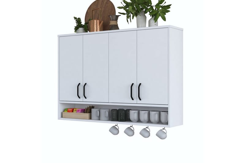 Heba TV-skap 120 cm - Hvit - Møbler - Mediamøbel & tv møbel - TV-skap