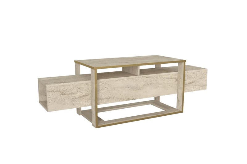 Herb TV-benk 160 cm, Beige