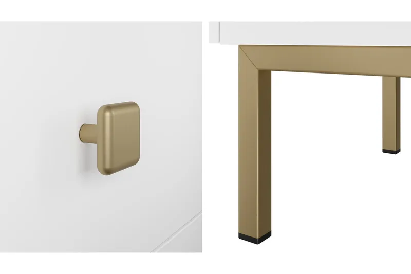Hermann TV-benk 180 cm - Hvit - Møbler - Mediamøbel & tv møbel - TV-benk & mediabenk